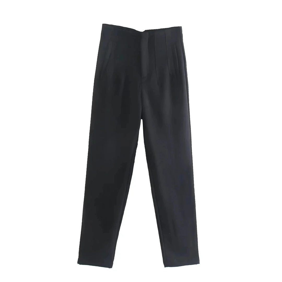 Dames hoge taille potloodbroek