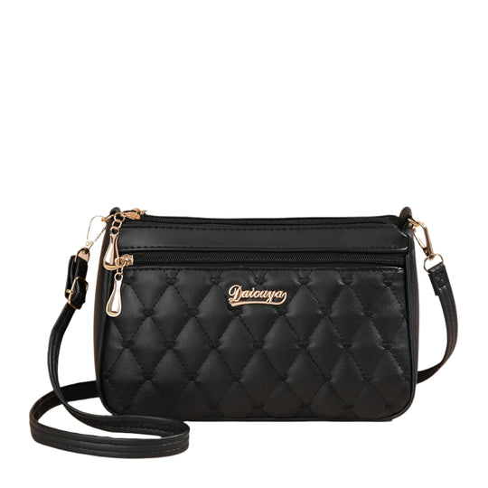 Vrouwen PU lederen geborduurde Crossbody tas