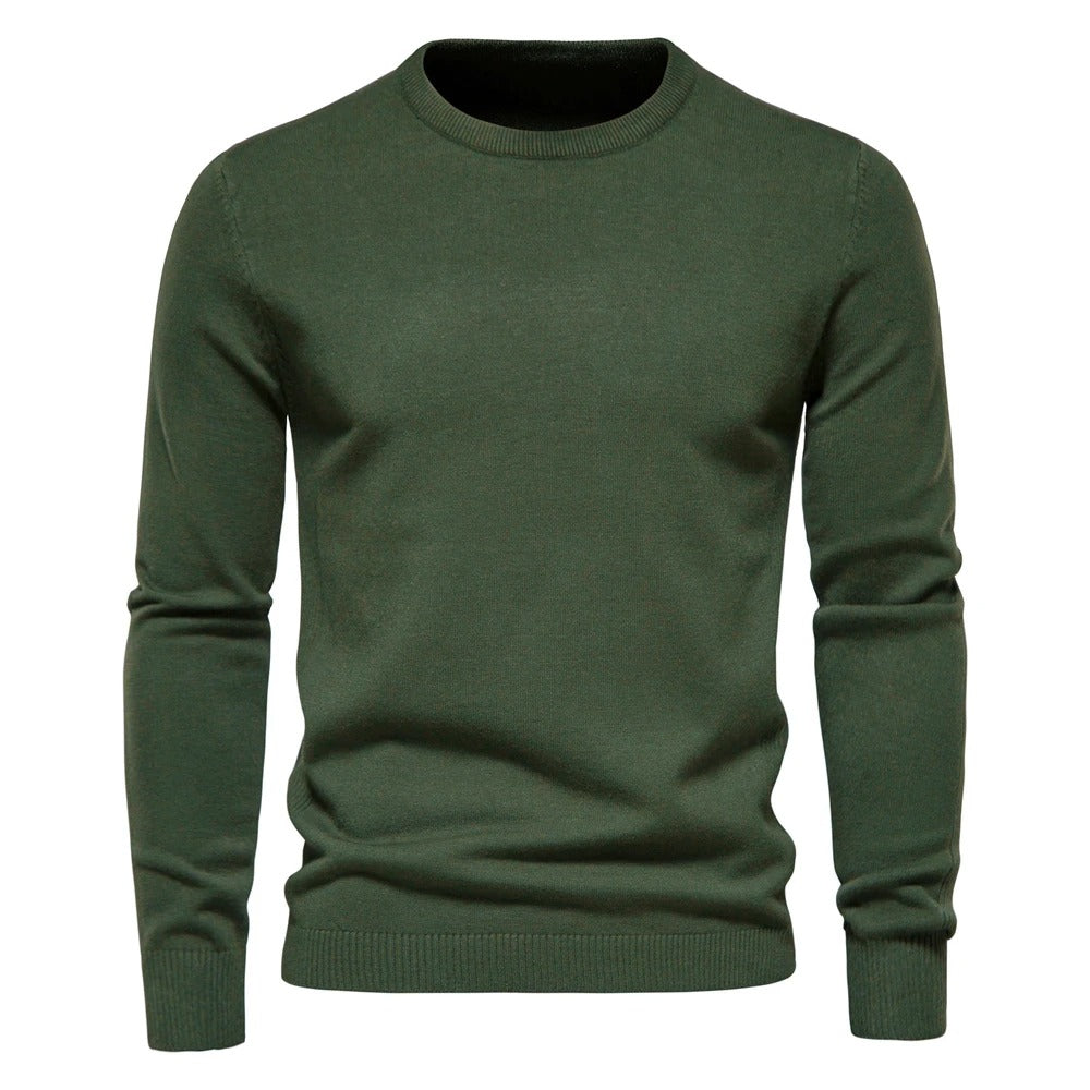 Heren Dikke Slim Fit Sweater