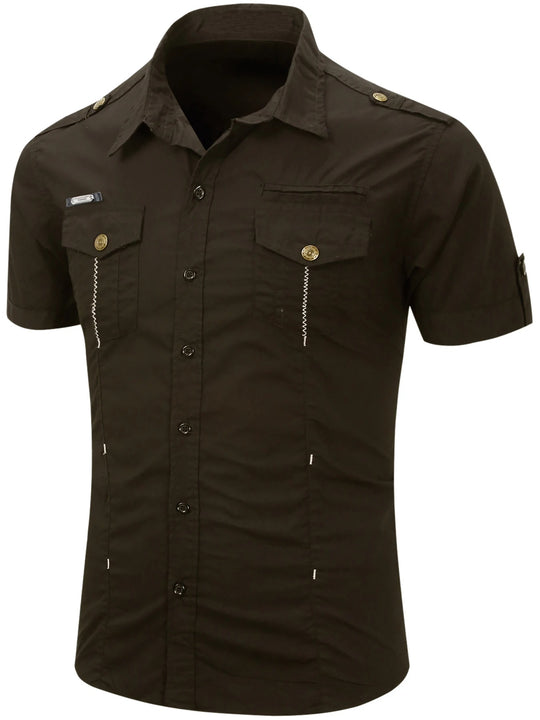 Heren Tactisch Werkhemd