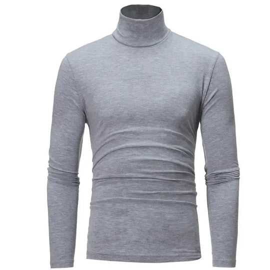 Thermische slim-fit wintertop met hoge hals voor heren