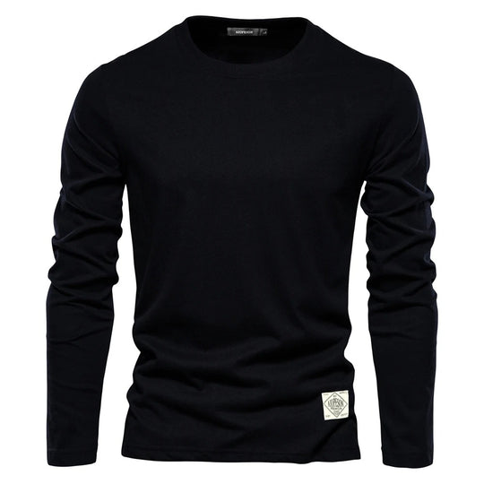 Herenklassiek T-shirt met lange mouwen
