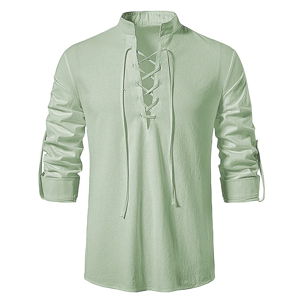 Heren Vintage Yoga Overhemd