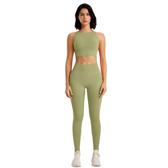 Dames Tweedelige Yoga Set