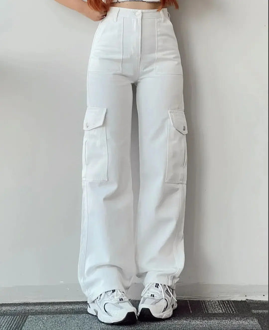 Multi Pocket Cargobroek voor dames