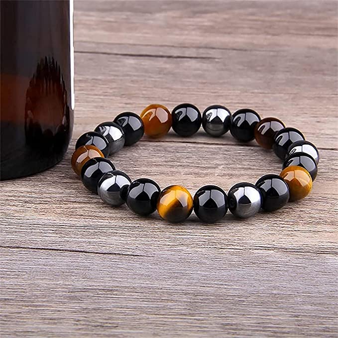 Natuurlijke Stenen Beschermings Armband