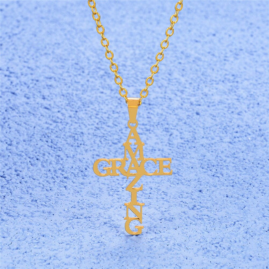 Amazing Grace Kruis Ketting Belleza