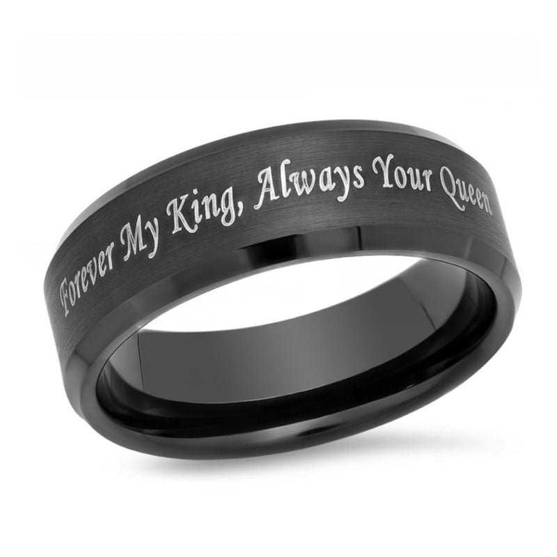 Zwarte Promise Ring Belleza