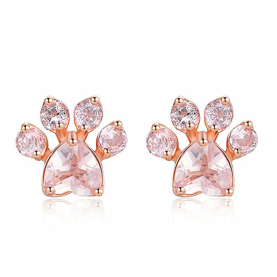 Cat Paw Stud Oorbellen