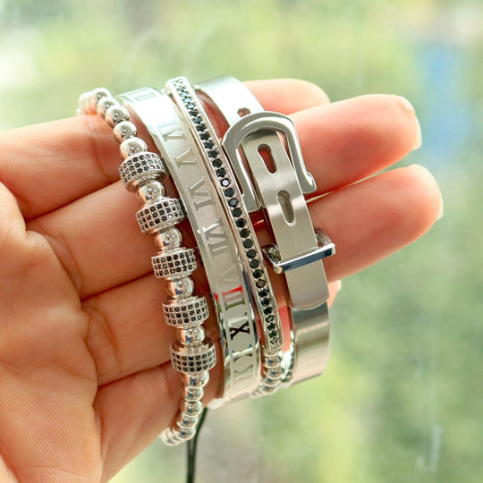 Titanium Armband Set Belleza