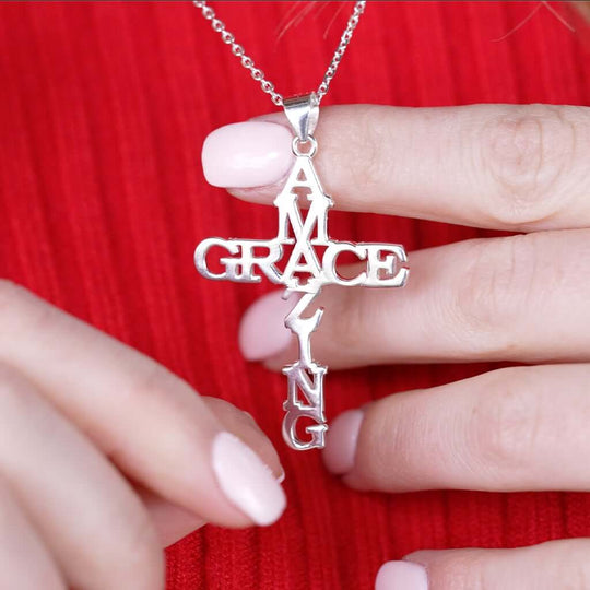 Amazing Grace Kruis Ketting Belleza