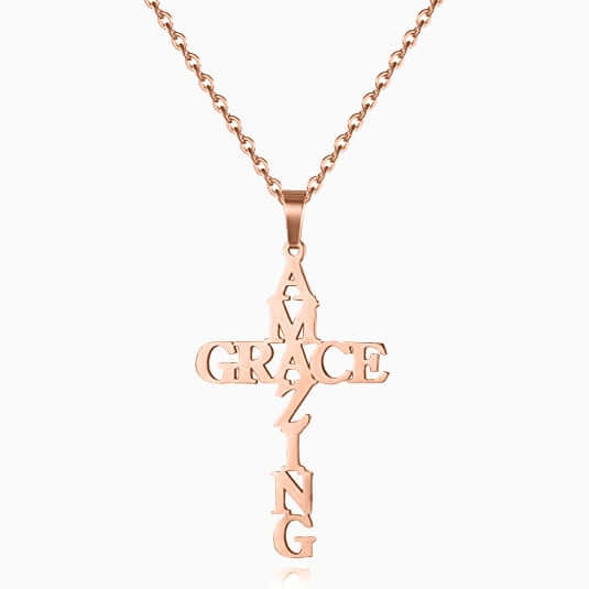 Amazing Grace Kruis Ketting Belleza