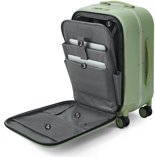 Carry On Rolling Luggage Belleza