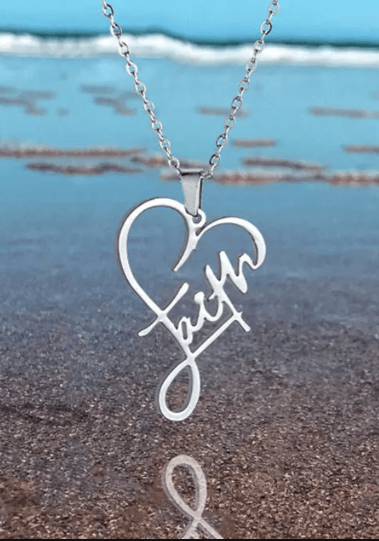 Hart van Geloof Ketting Belleza